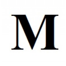 Силиконовая буква М